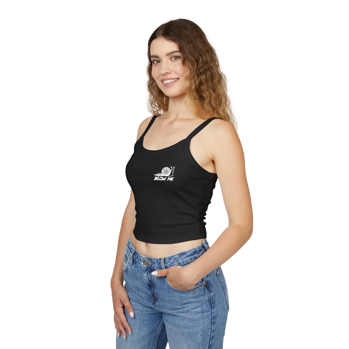 Blow Me Spaghetti Strap Tank Top