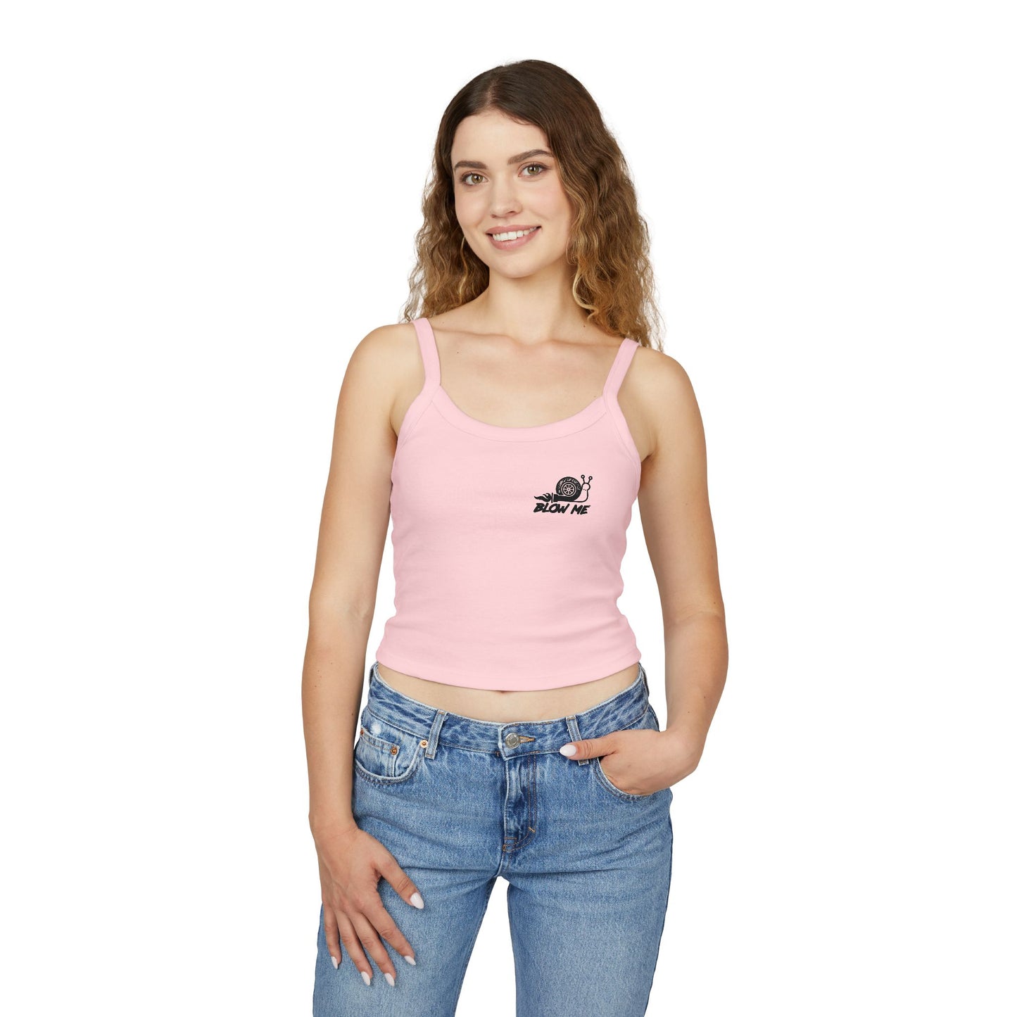 Blow Me Spaghetti Strap Tank Top