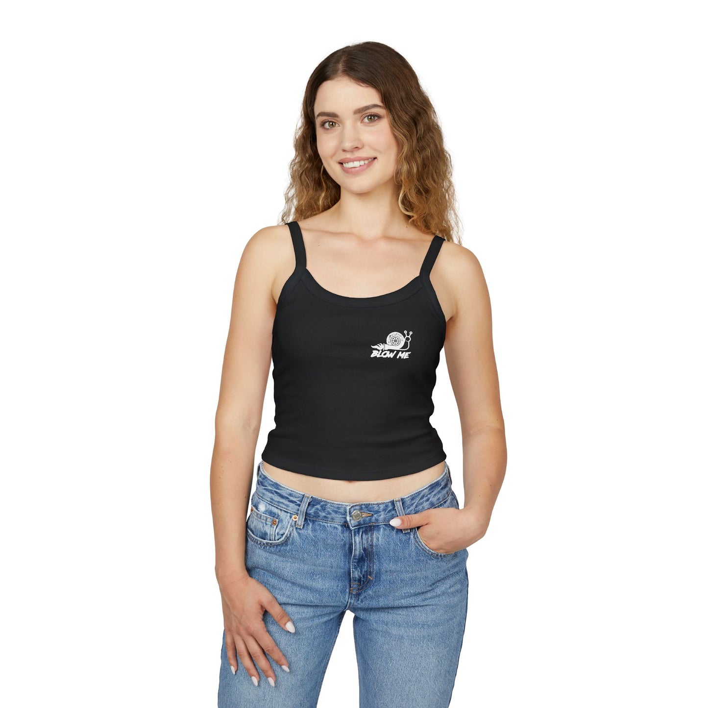 Blow Me Spaghetti Strap Tank Top