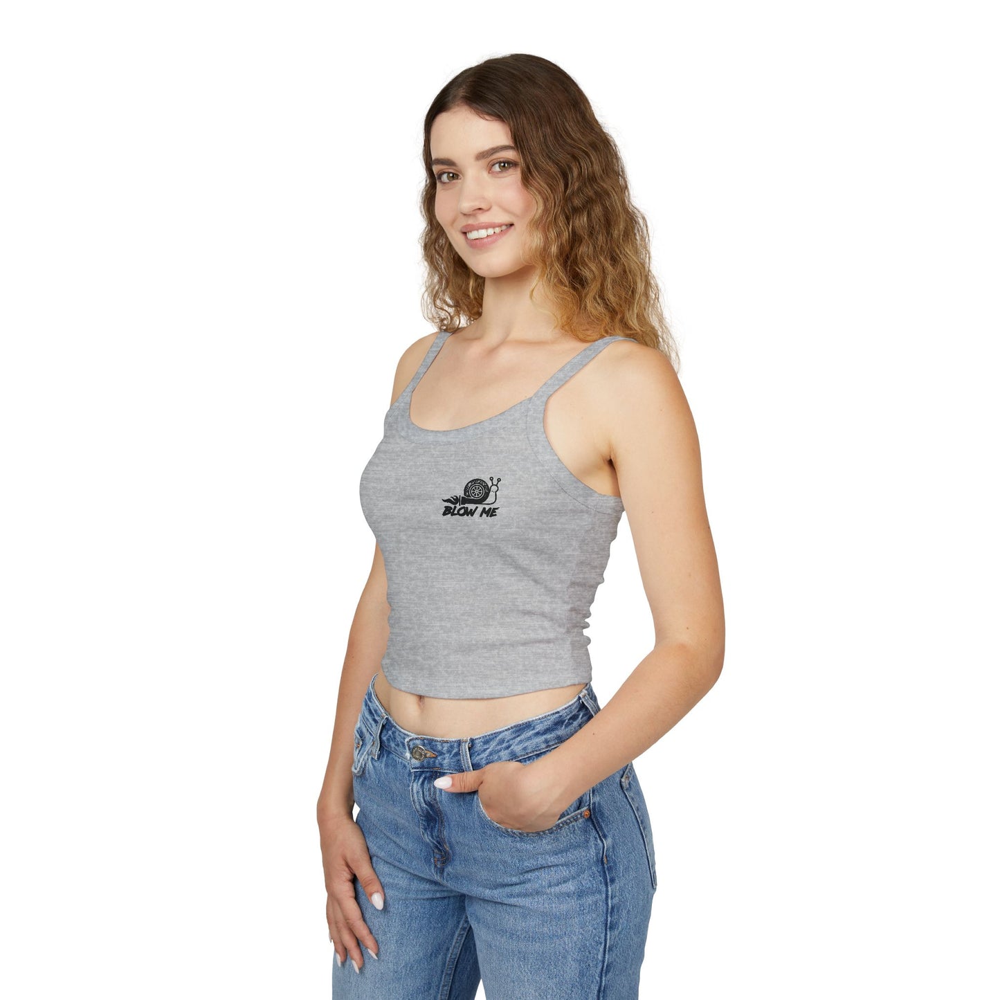 Blow Me Spaghetti Strap Tank Top