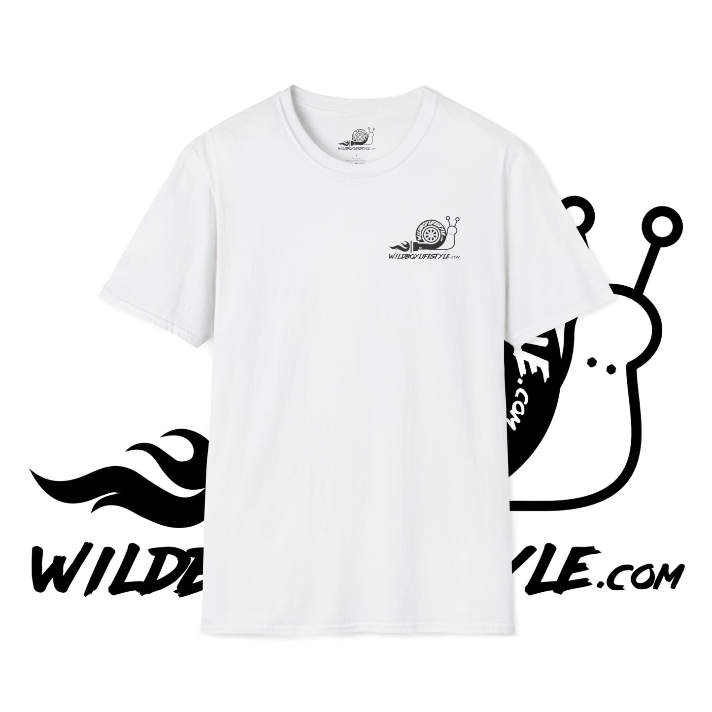 WILDBOYLIFESTYLE - Turbo Snail - GILDAN 64000 ULTRA SOFT - T-Shirt