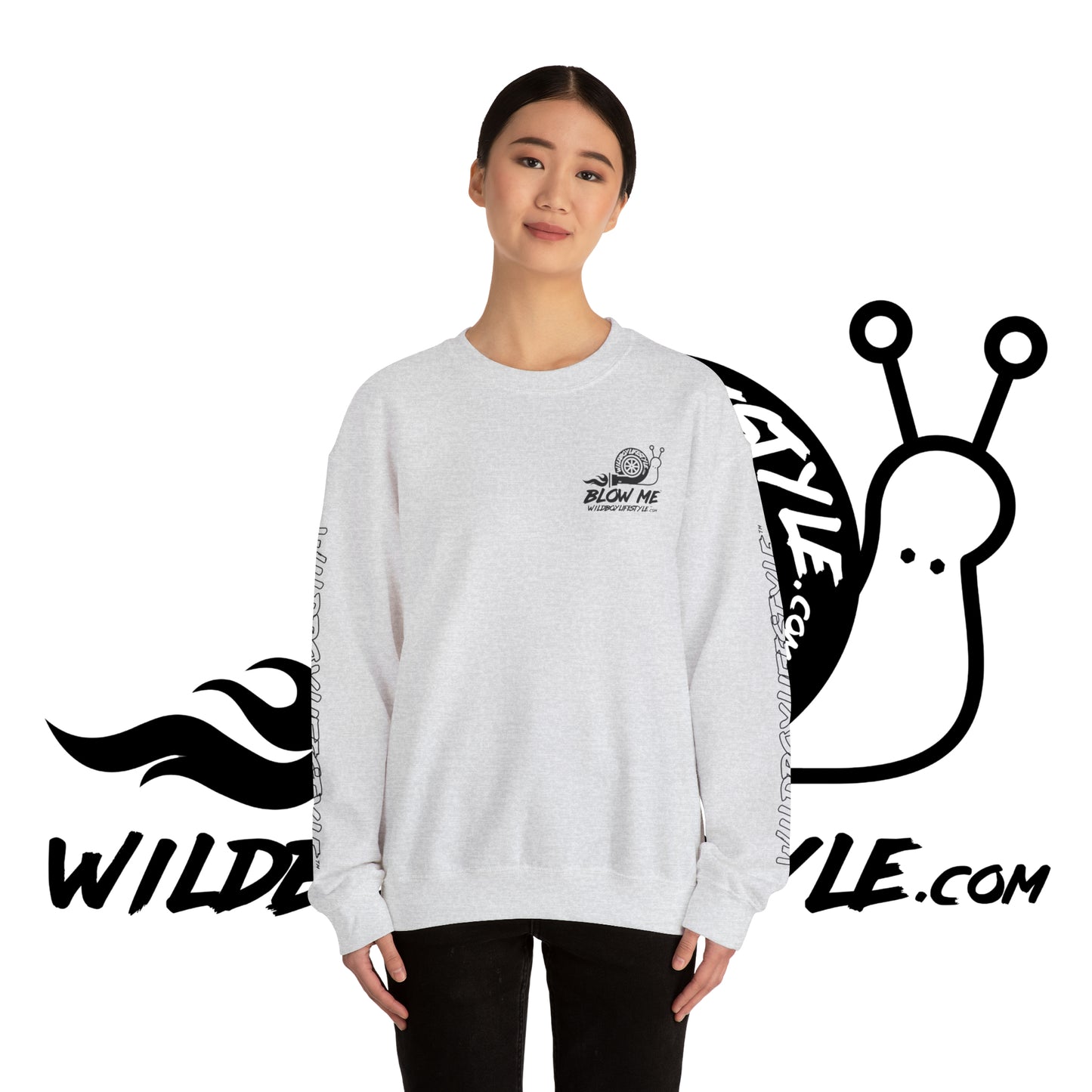 BLOW ME - Turbo Snail - GILDAN - Heavy Blend™ Sweatshirt