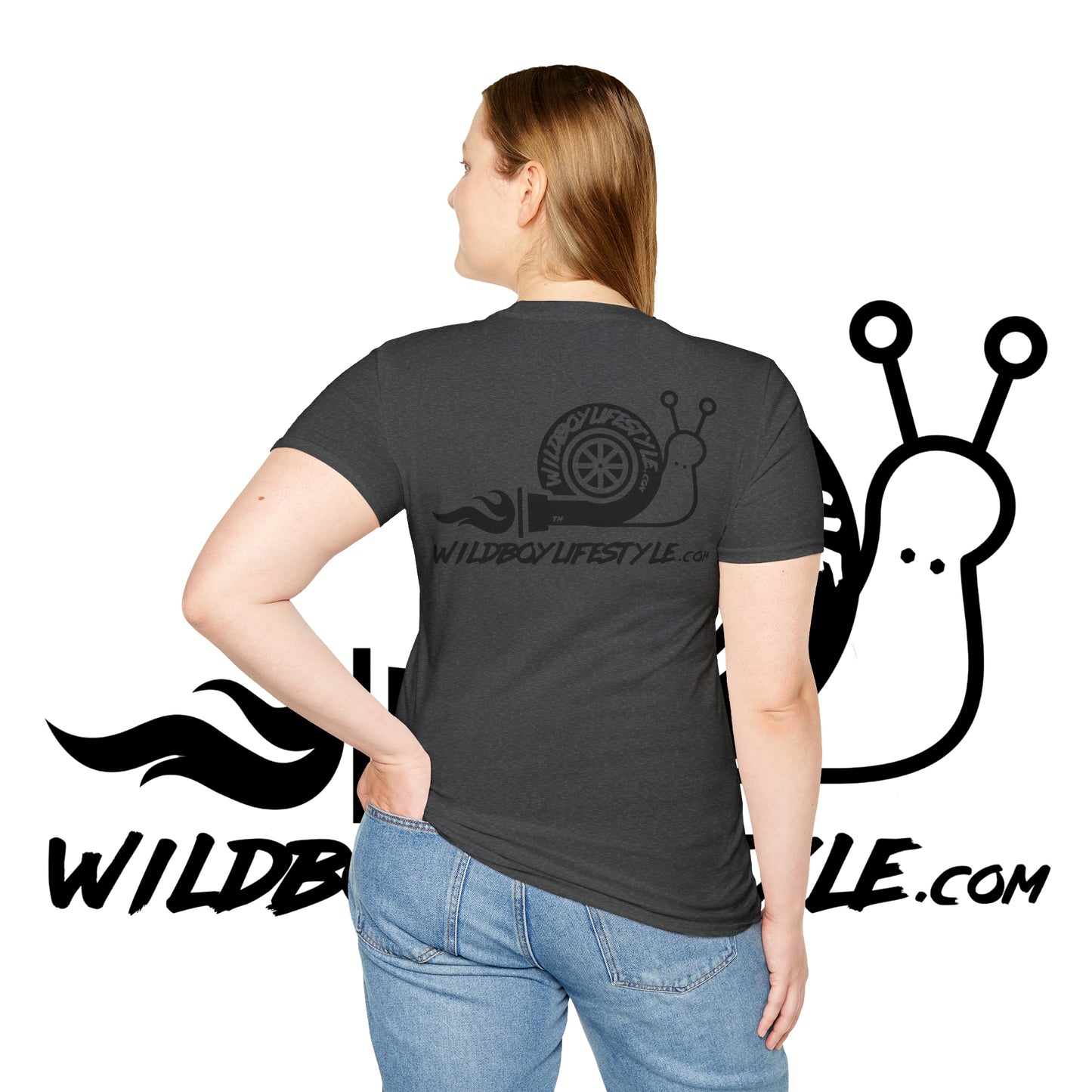 WILDBOYLIFESTYLE - Turbo Snail - GILDAN 64000 ULTRA SOFT - T-Shirt