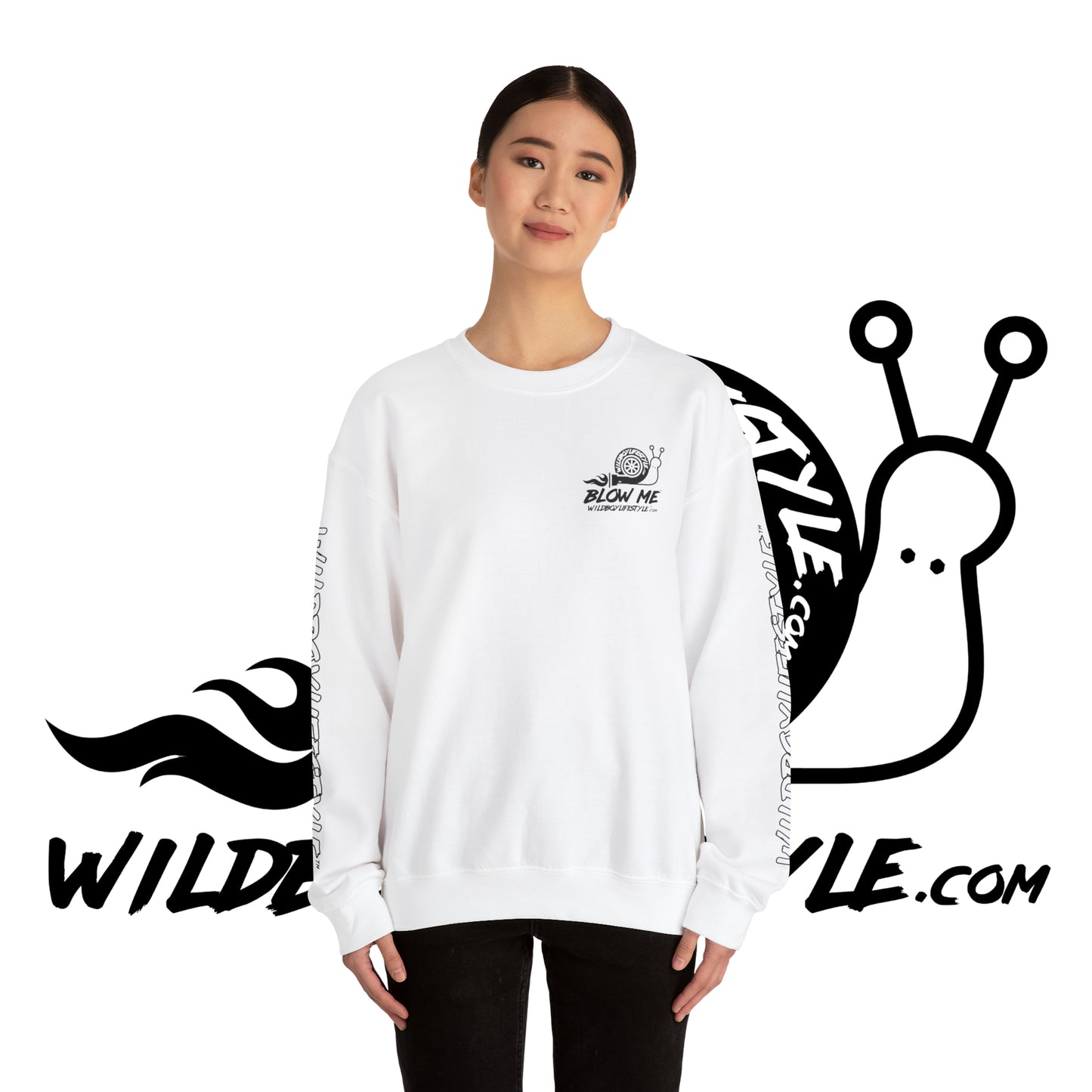 BLOW ME - Turbo Snail - GILDAN - Heavy Blend™ Sweatshirt