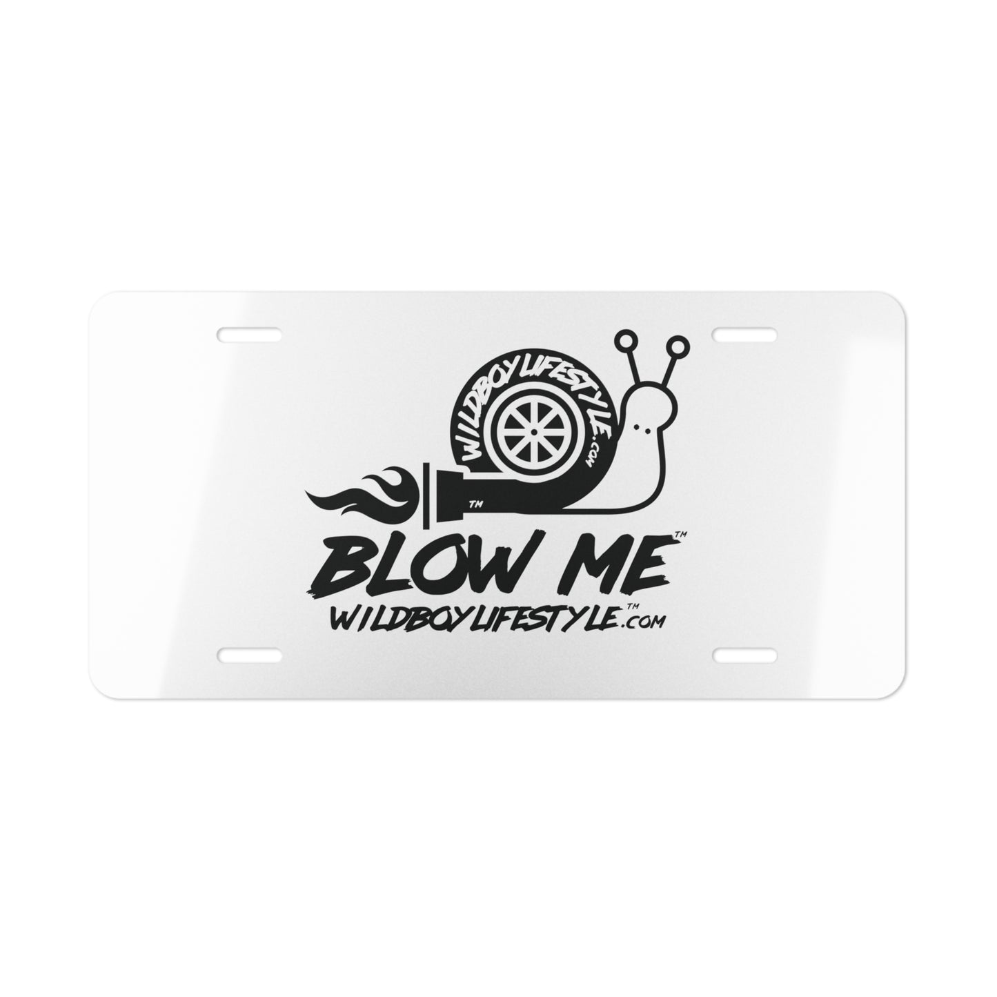 BLOW ME - Vanity Plate