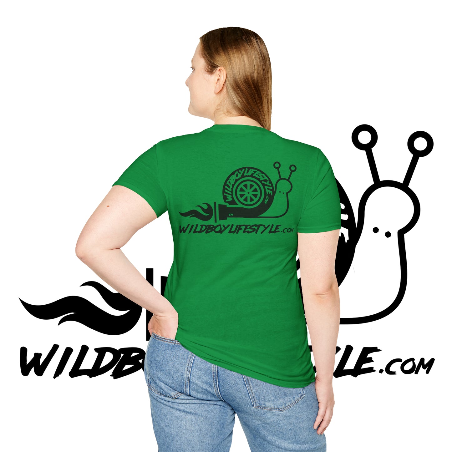 WILDBOYLIFESTYLE - Turbo Snail - GILDAN 64000 ULTRA SOFT - T-Shirt