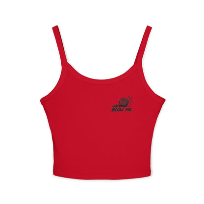 Blow Me Spaghetti Strap Tank Top