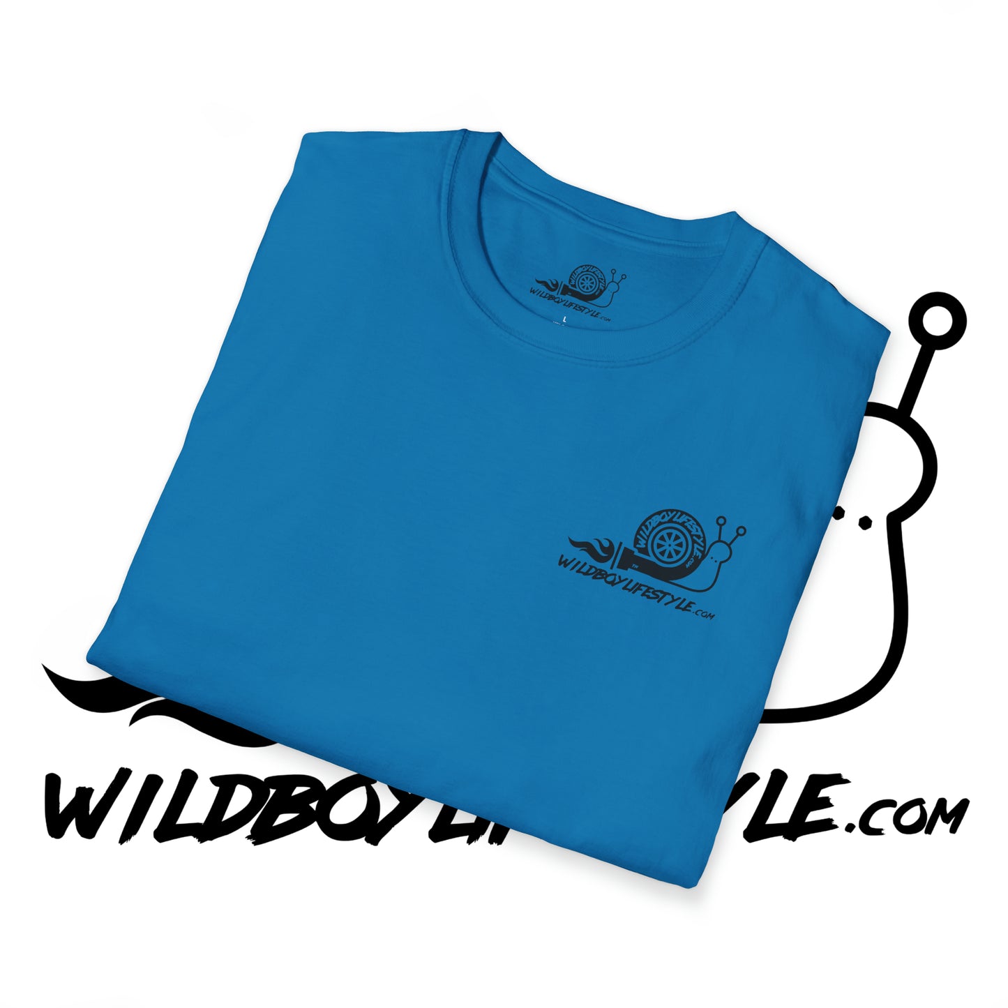 WILDBOYLIFESTYLE - Turbo Snail - GILDAN 64000 ULTRA SOFT - T-Shirt