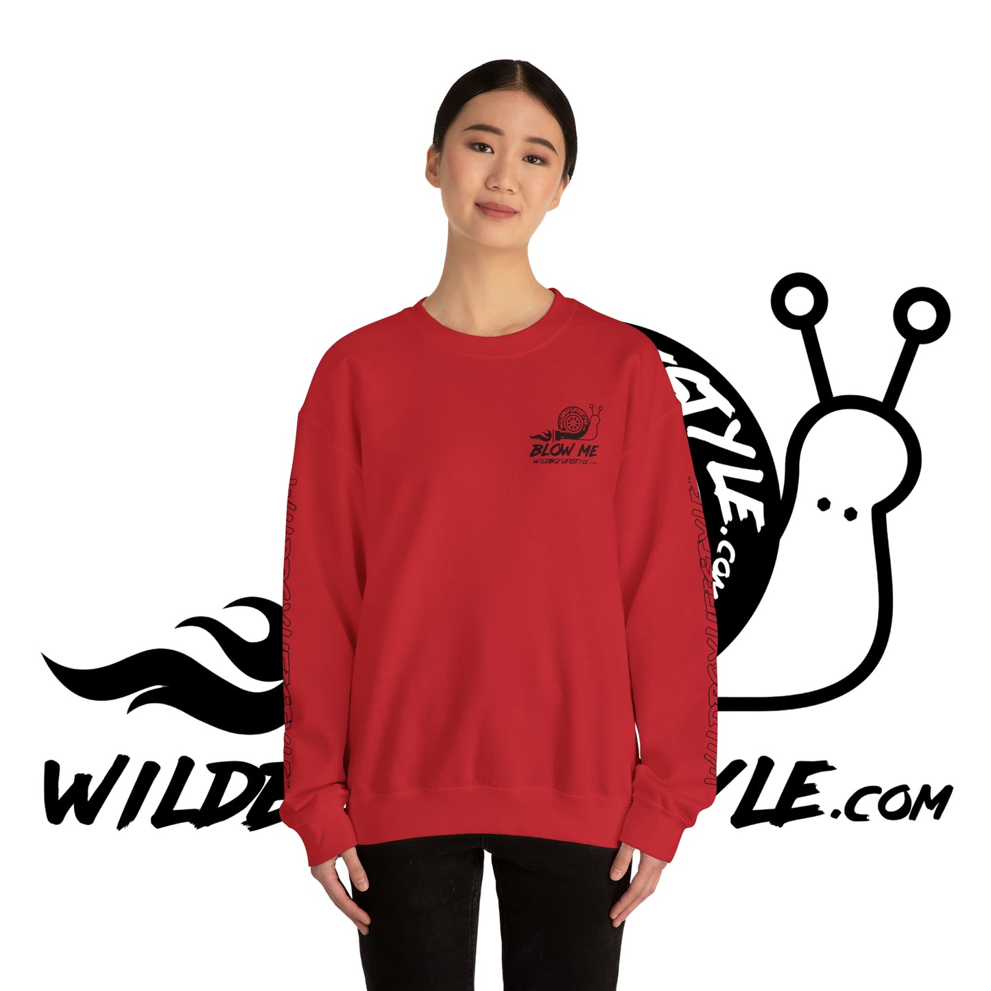 BLOW ME - Turbo Snail - GILDAN - Heavy Blend™ Sweatshirt