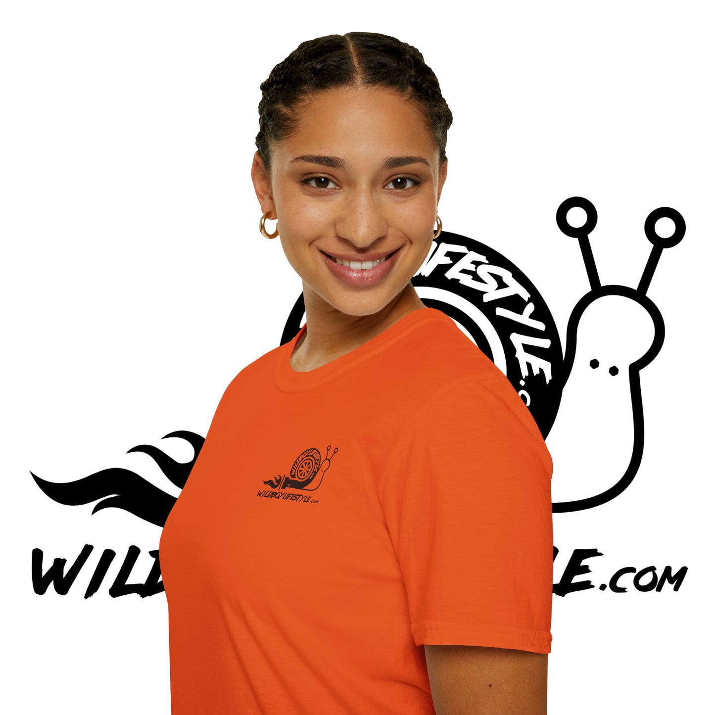 WILDBOYLIFESTYLE - Turbo Snail - GILDAN 64000 ULTRA SOFT - T-Shirt