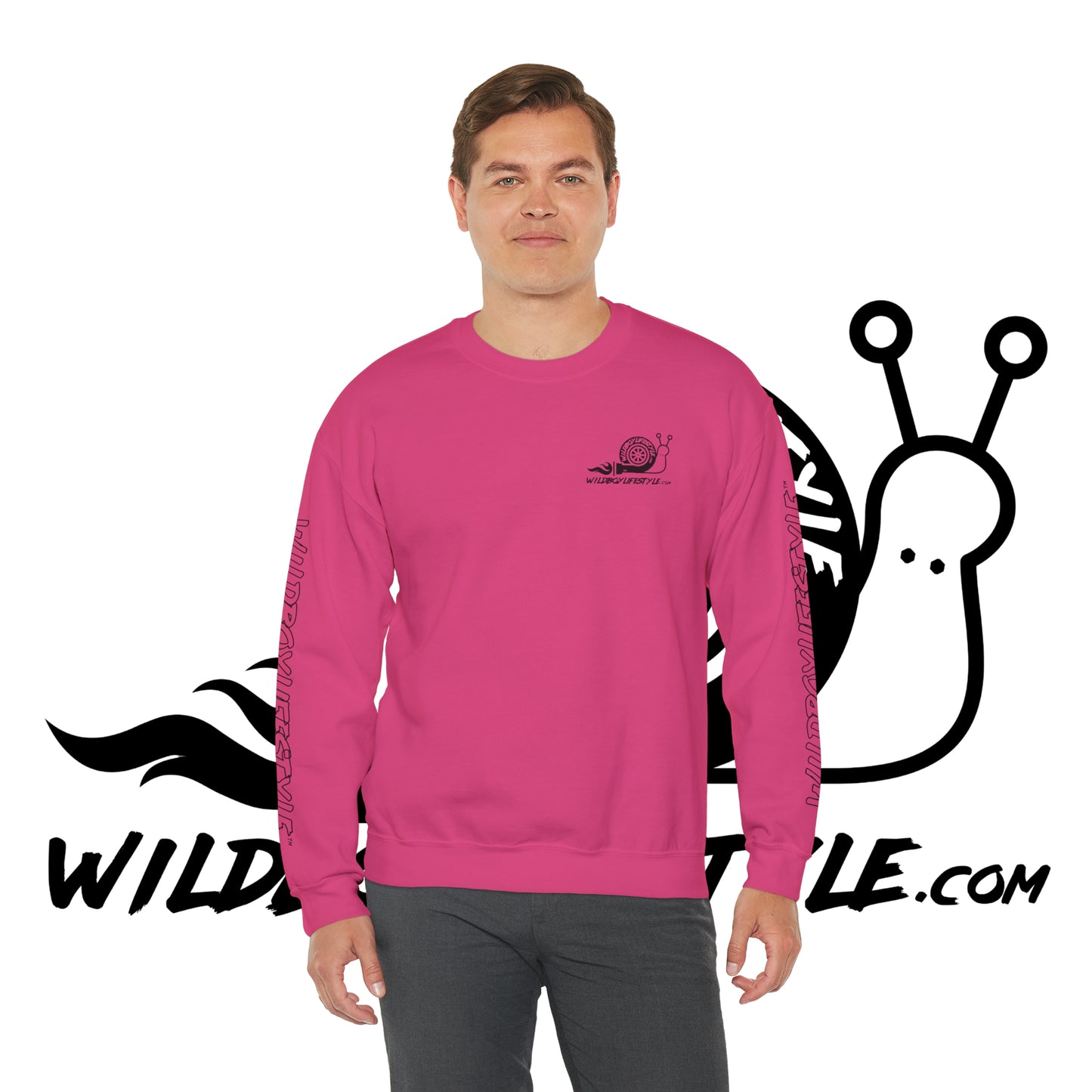 WILDBOYLIFESTYLE - Turbo Snail - GILDAN - Heavy Blend™ Sweatshirt