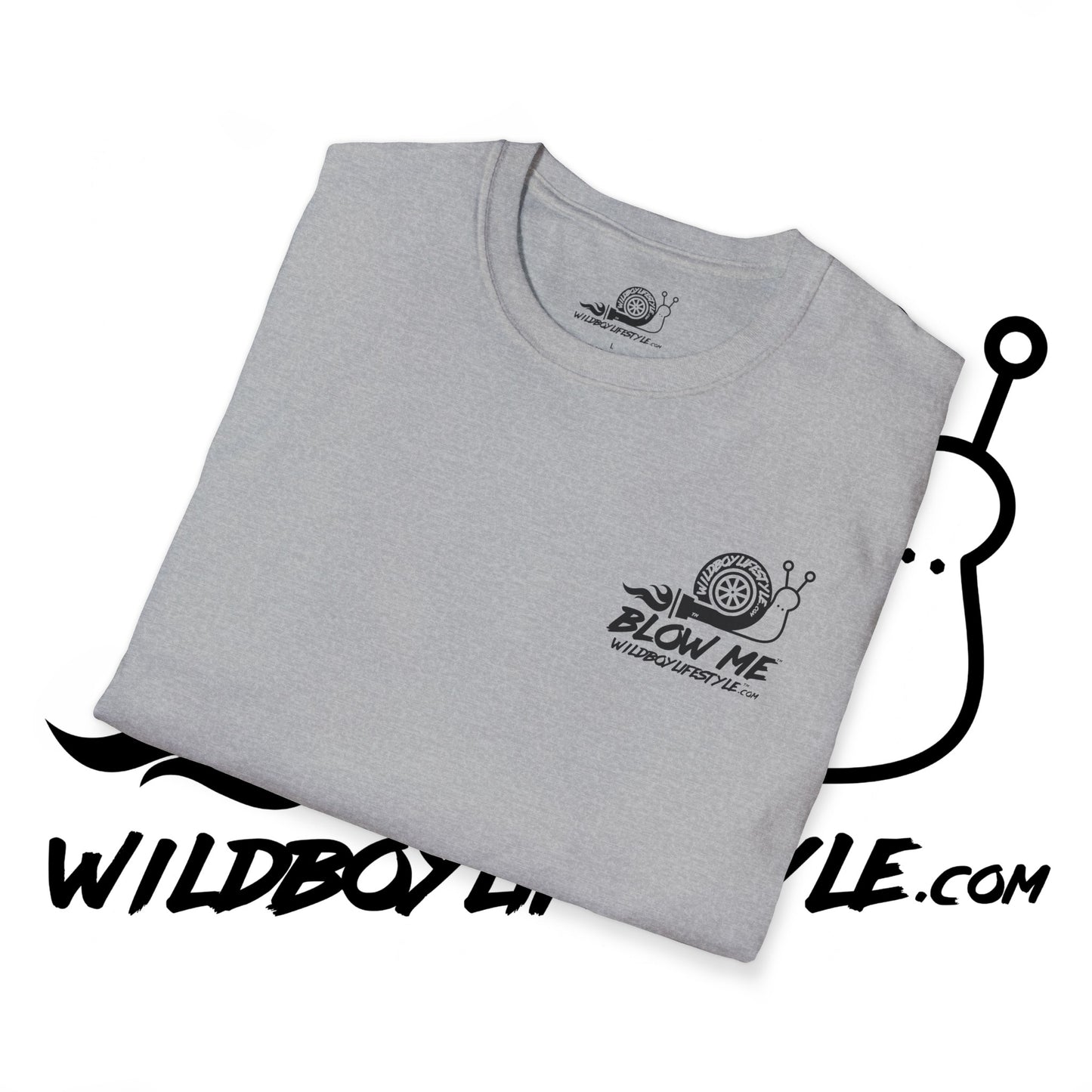 BLOW ME - Turbo Snail - GILDAN 64000 ULTRA SOFT - T-Shirt