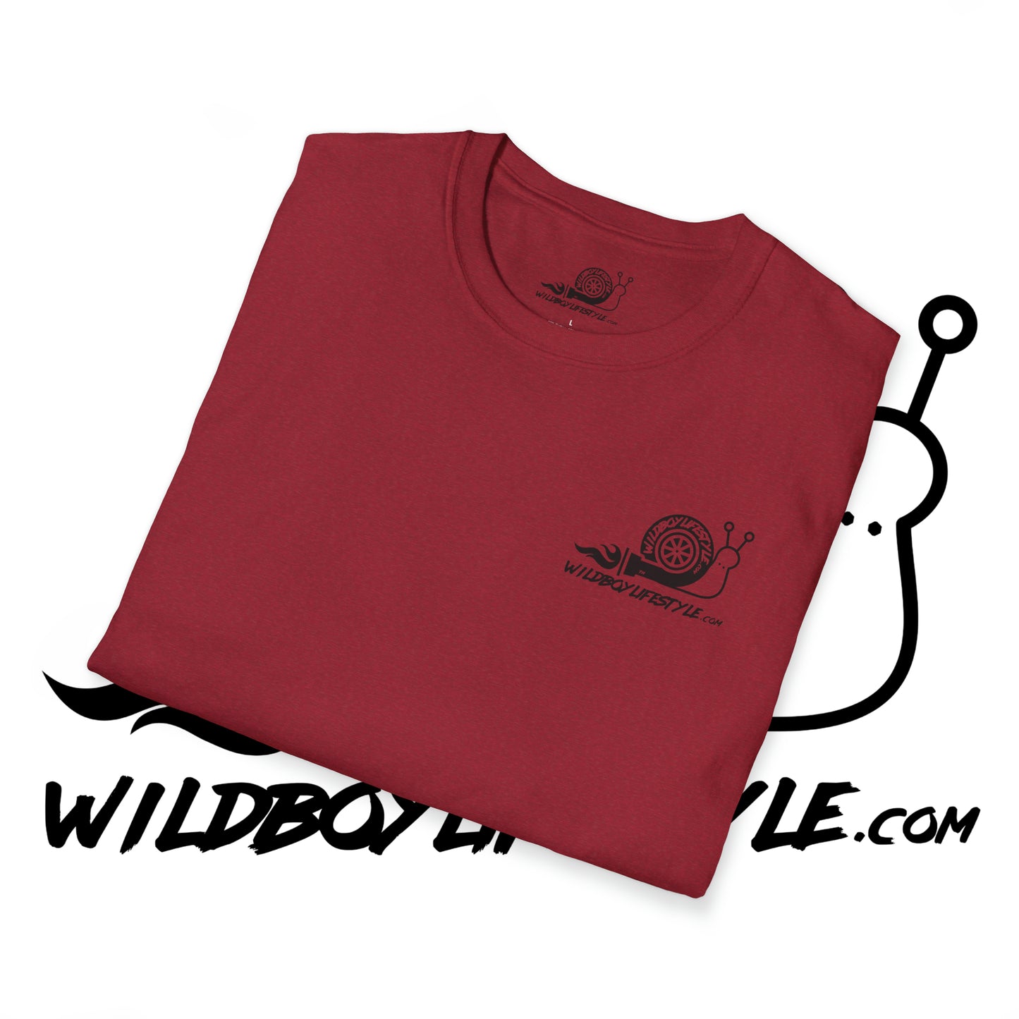 WILDBOYLIFESTYLE - Turbo Snail - GILDAN 64000 ULTRA SOFT - T-Shirt