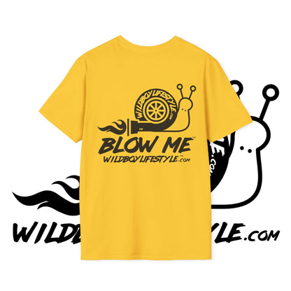 BLOW ME - Turbo Snail - GILDAN 64000 ULTRA SOFT - T-Shirt