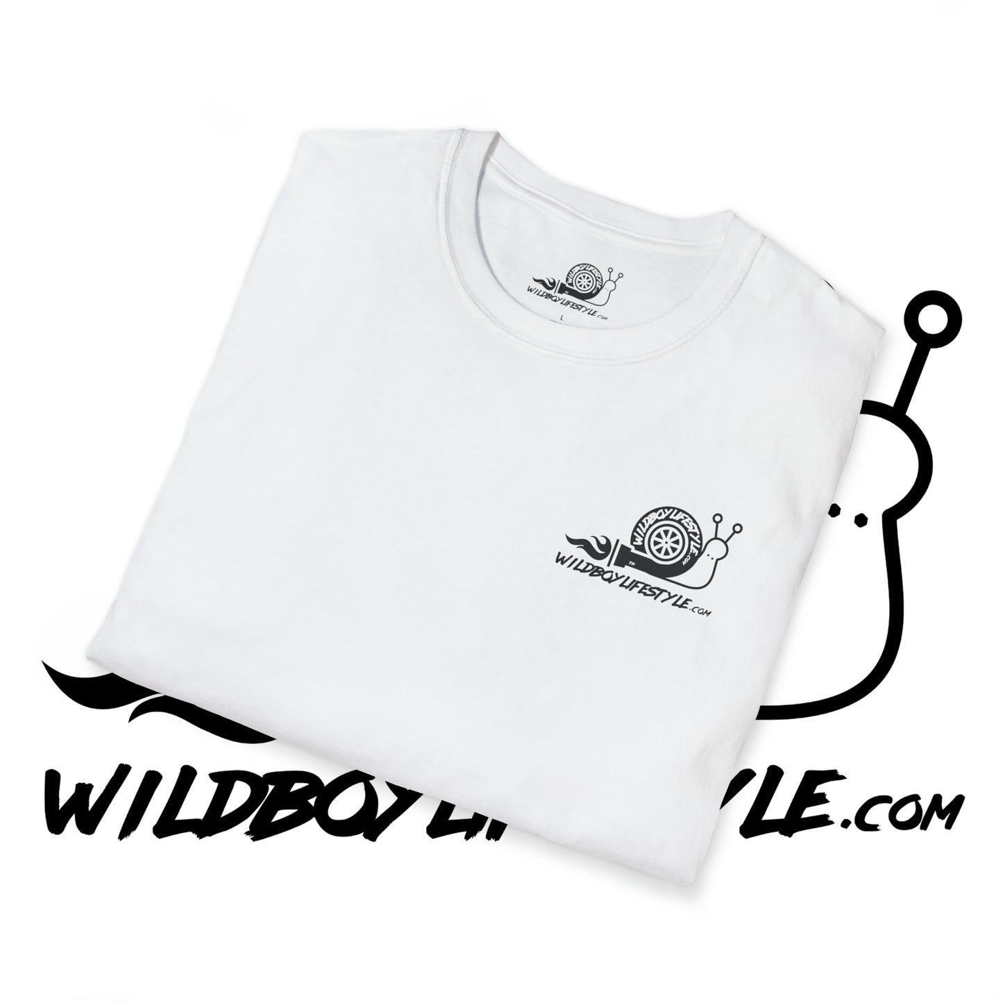 WILDBOYLIFESTYLE - Turbo Snail - GILDAN 64000 ULTRA SOFT - T-Shirt