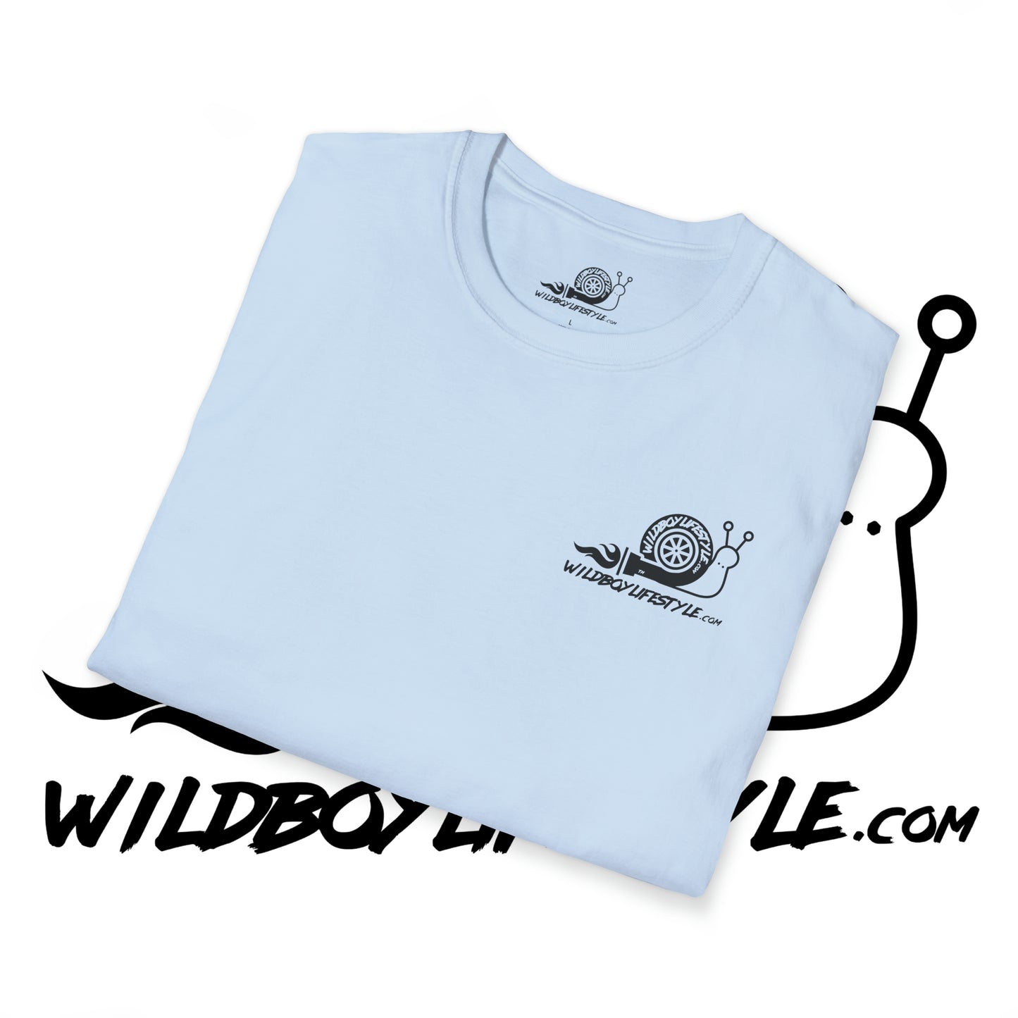 WILDBOYLIFESTYLE - Turbo Snail - GILDAN 64000 ULTRA SOFT - T-Shirt