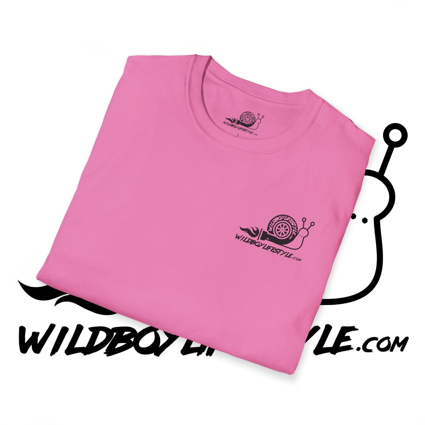 WILDBOYLIFESTYLE - Turbo Snail - GILDAN 64000 ULTRA SOFT - T-Shirt