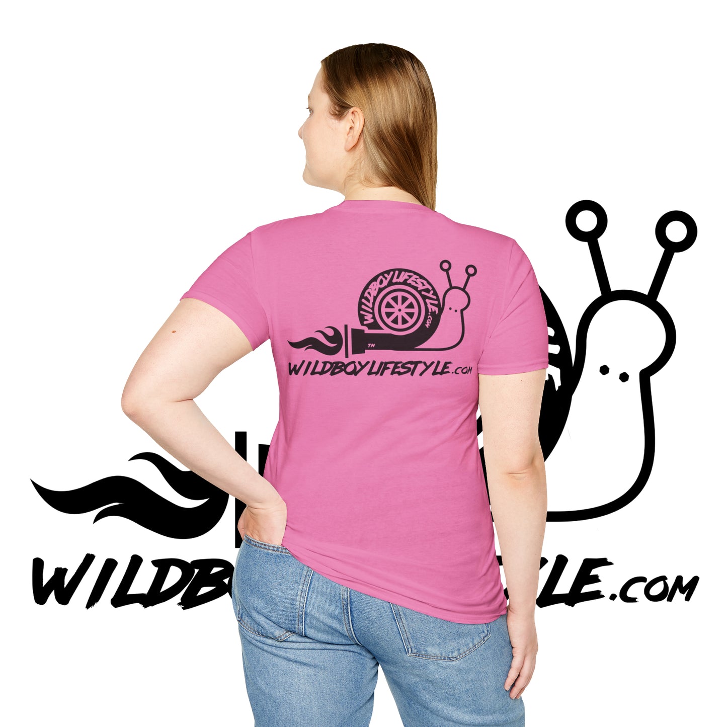 WILDBOYLIFESTYLE - Turbo Snail - GILDAN 64000 ULTRA SOFT - T-Shirt