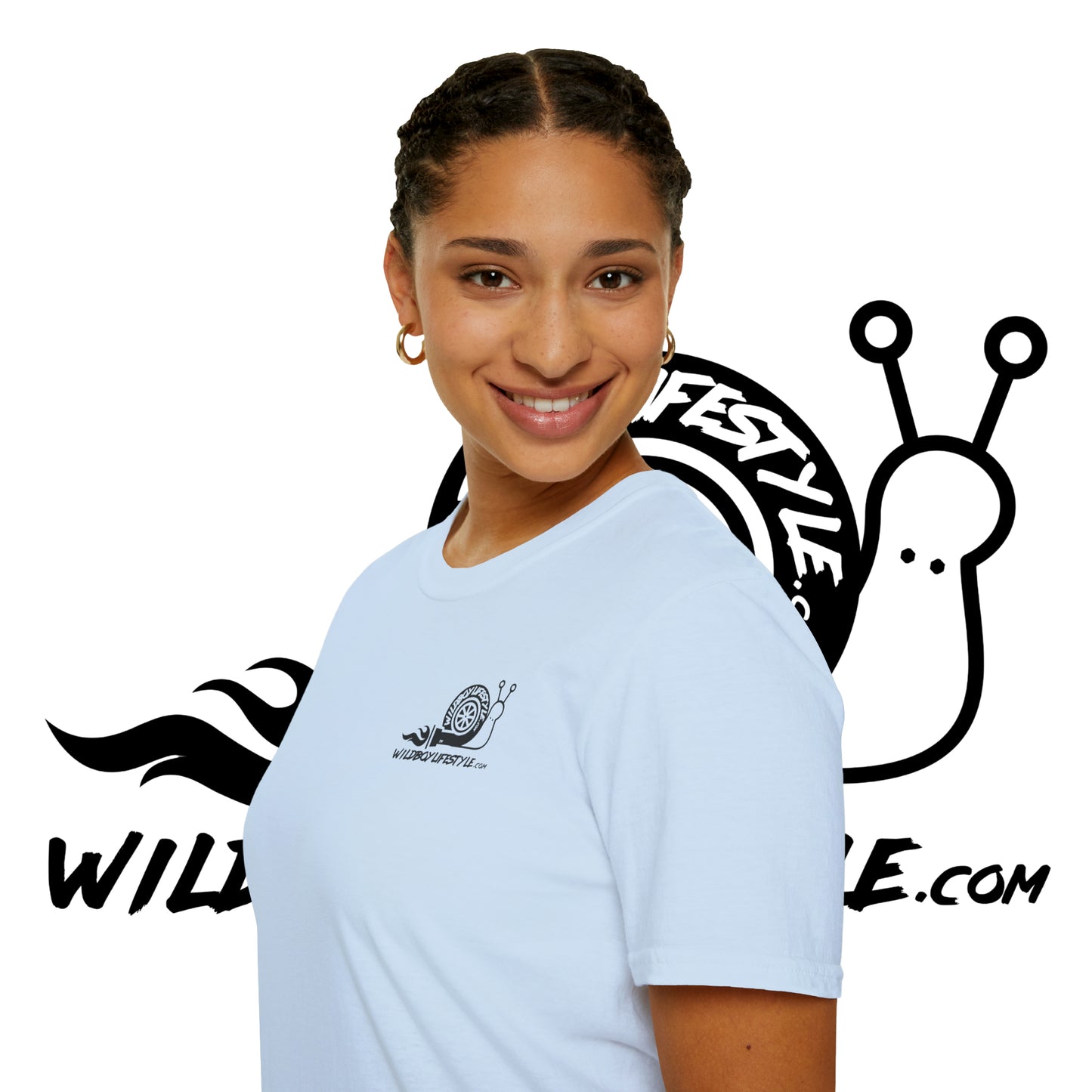 WILDBOYLIFESTYLE - Turbo Snail - GILDAN 64000 ULTRA SOFT - T-Shirt