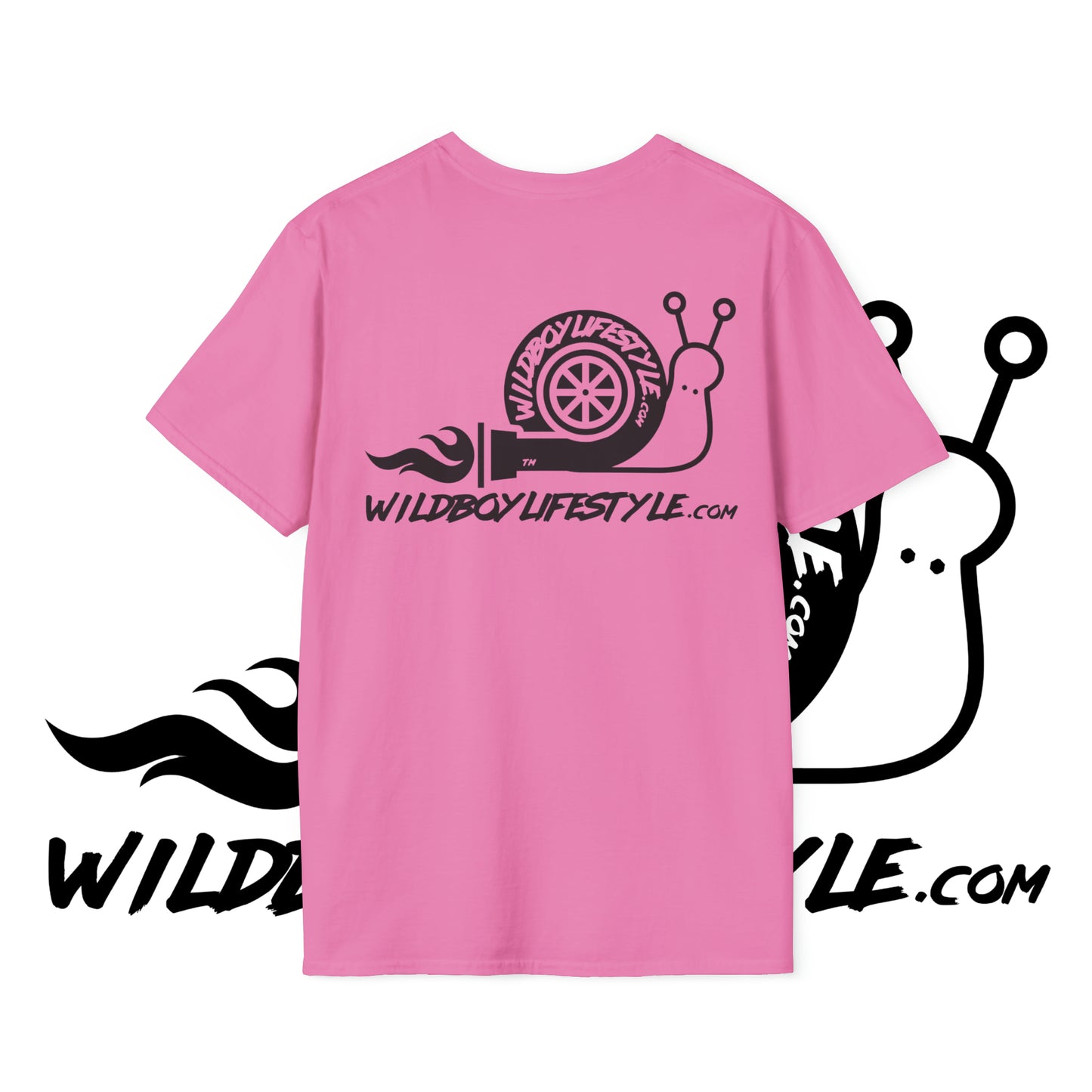 WILDBOYLIFESTYLE - Turbo Snail - GILDAN 64000 ULTRA SOFT - T-Shirt