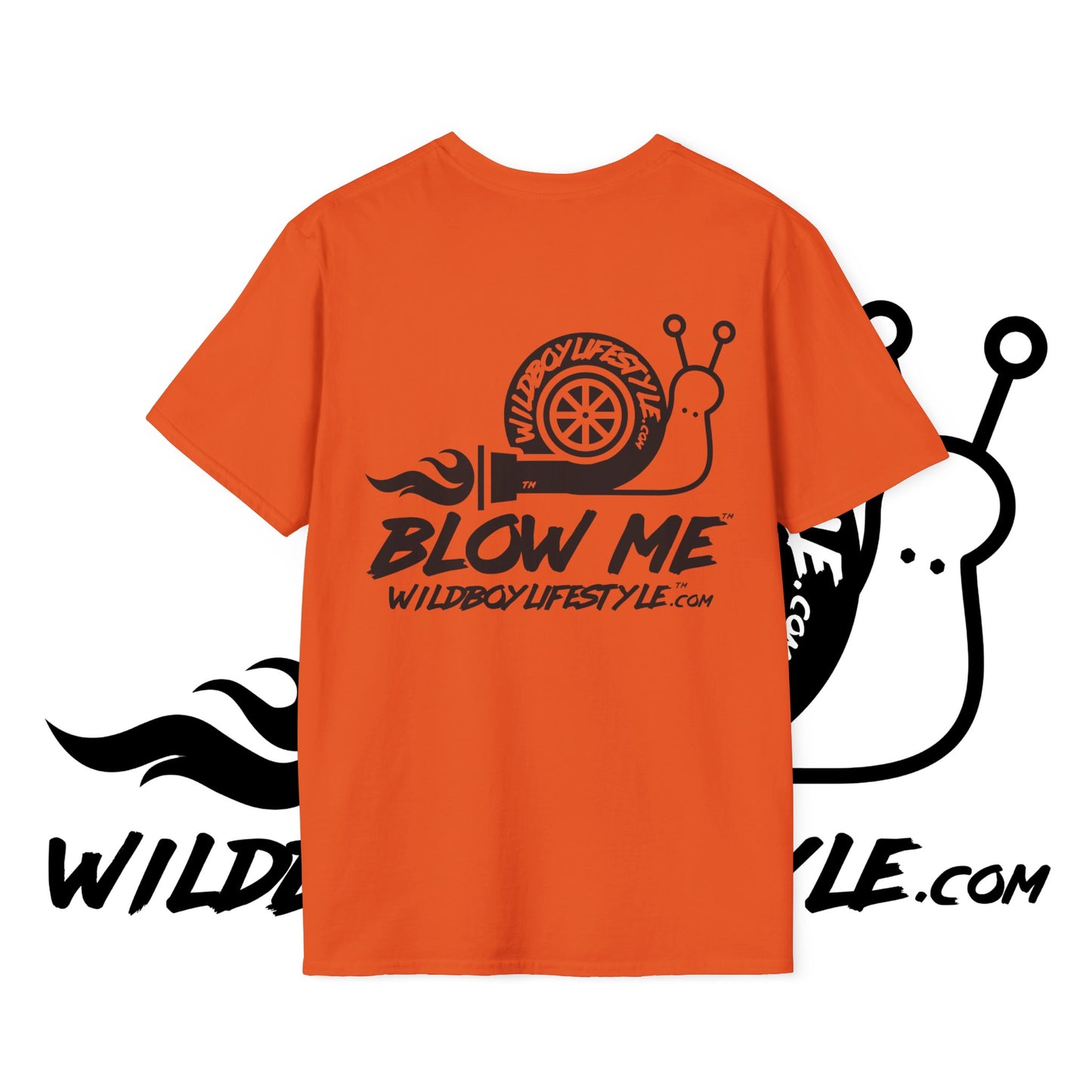 BLOW ME - Turbo Snail - GILDAN 64000 ULTRA SOFT - T-Shirt