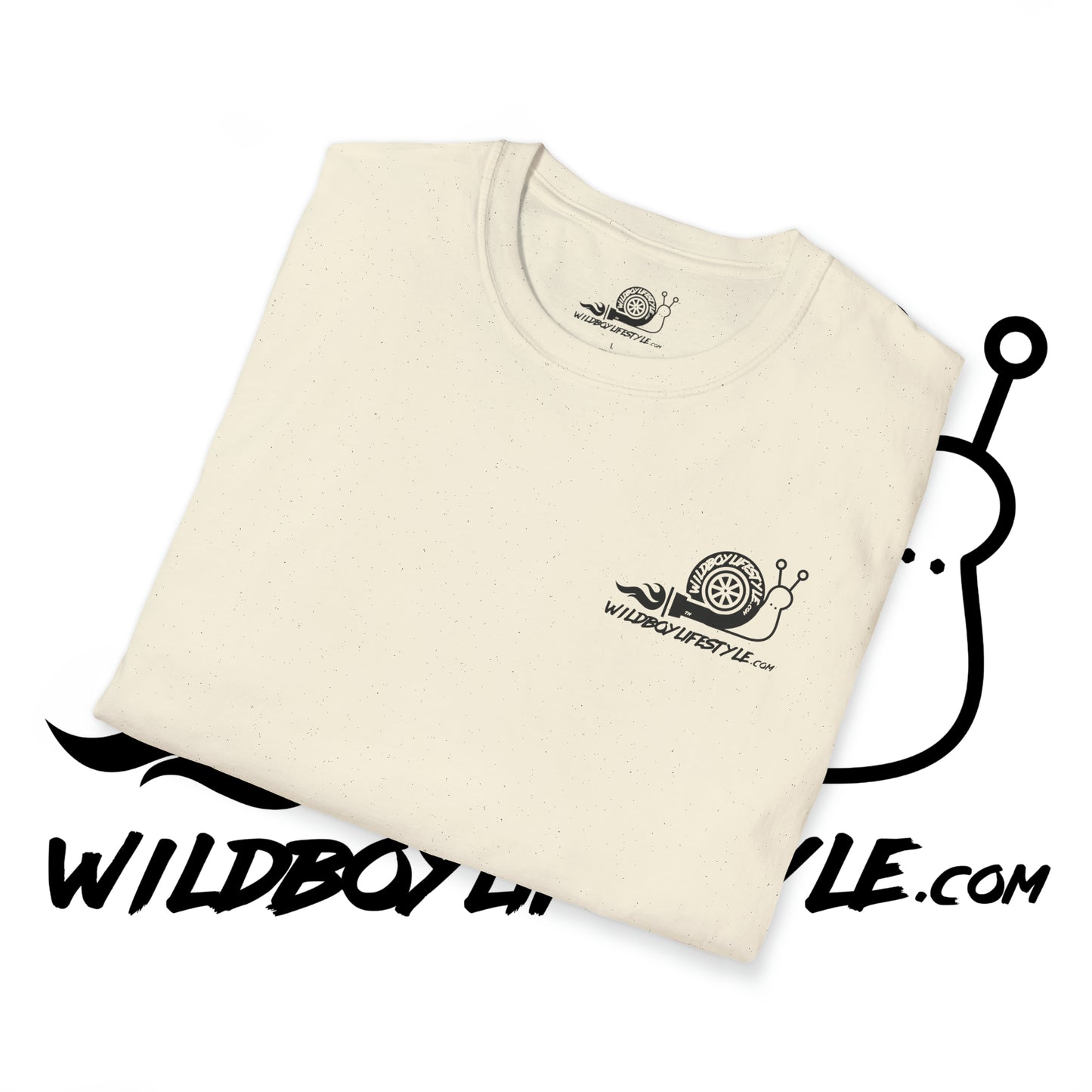 WILDBOYLIFESTYLE - Turbo Snail - GILDAN 64000 ULTRA SOFT - T-Shirt