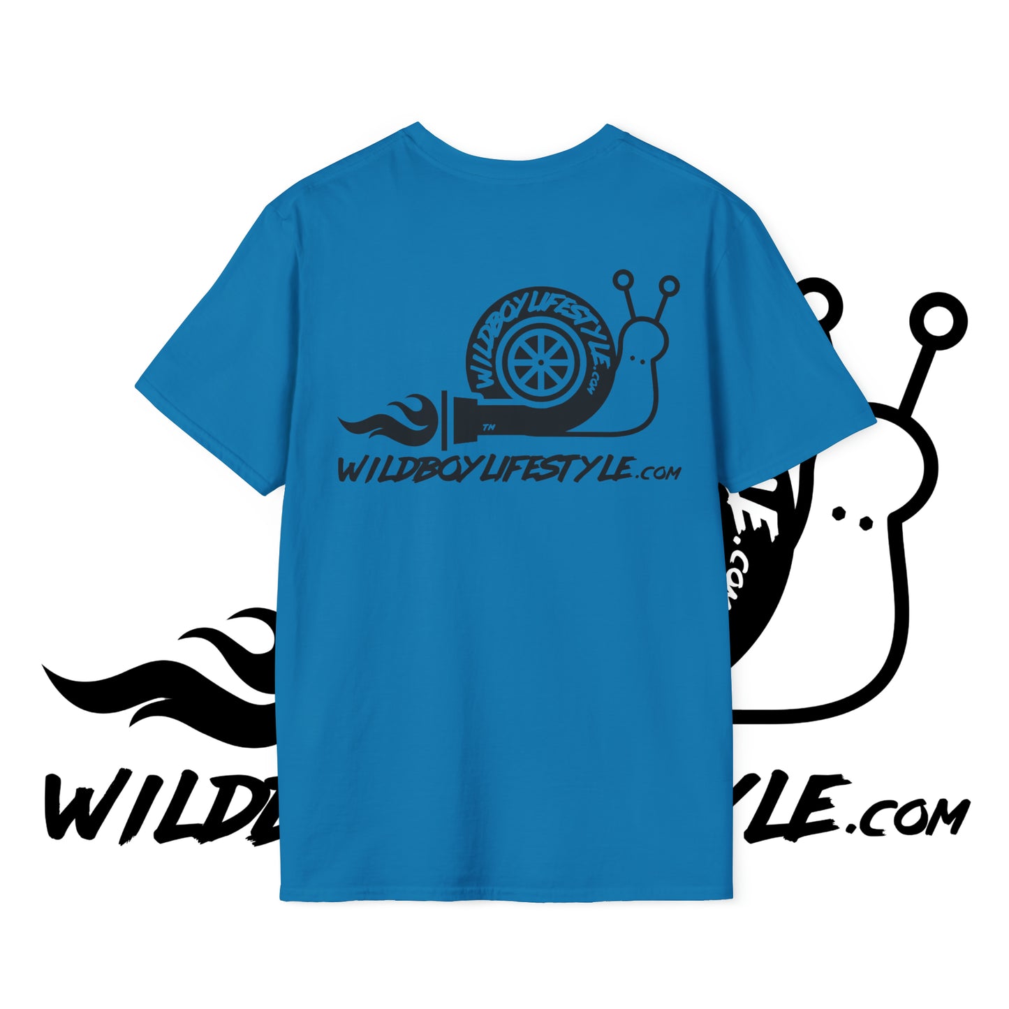 WILDBOYLIFESTYLE - Turbo Snail - GILDAN 64000 ULTRA SOFT - T-Shirt