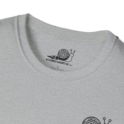 WILDBOYLIFESTYLE - Turbo Snail - GILDAN 64000 ULTRA SOFT - T-Shirt