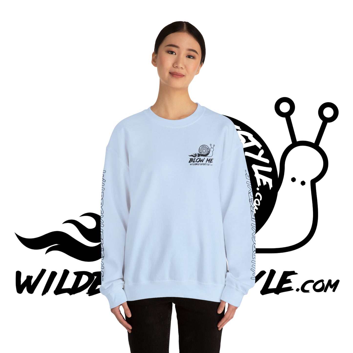 BLOW ME - Turbo Snail - GILDAN - Heavy Blend™ Sweatshirt