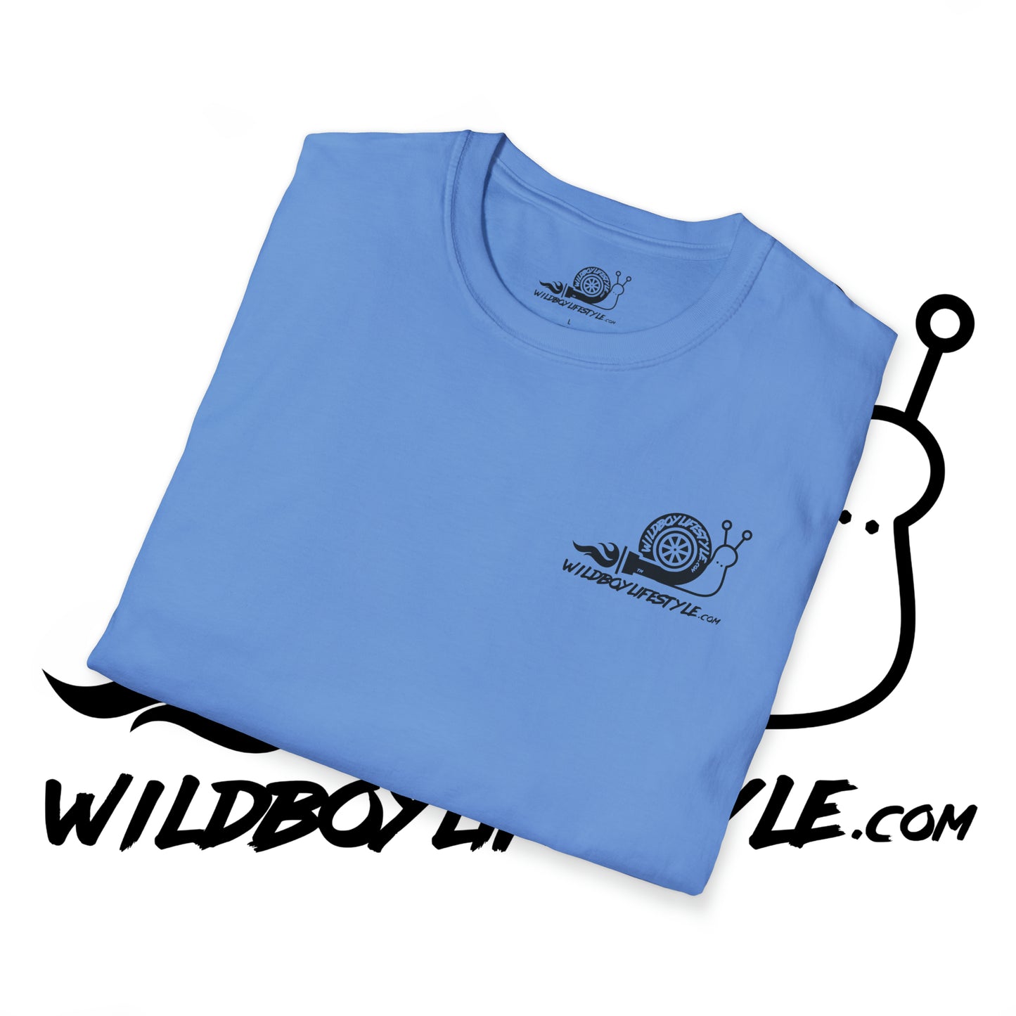 WILDBOYLIFESTYLE - Turbo Snail - GILDAN 64000 ULTRA SOFT - T-Shirt