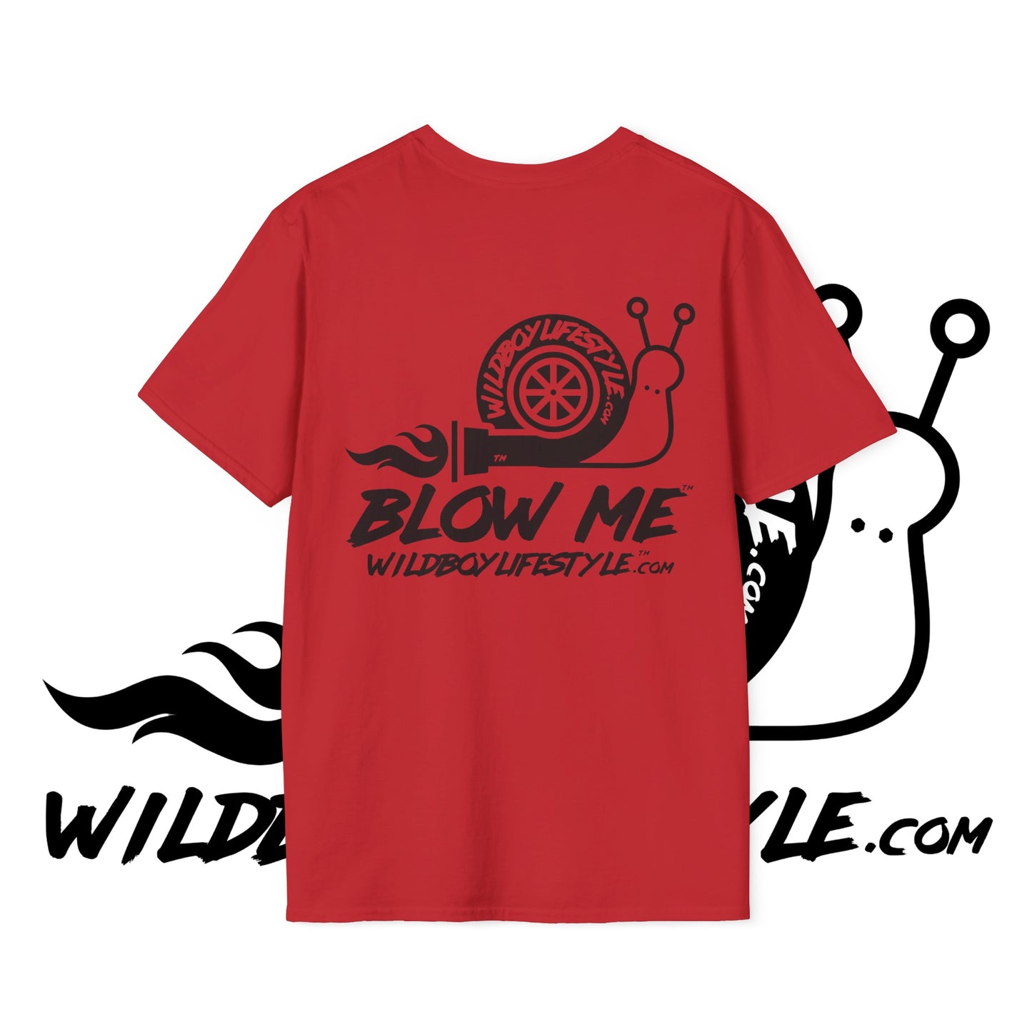 BLOW ME - Turbo Snail - GILDAN 64000 ULTRA SOFT - T-Shirt