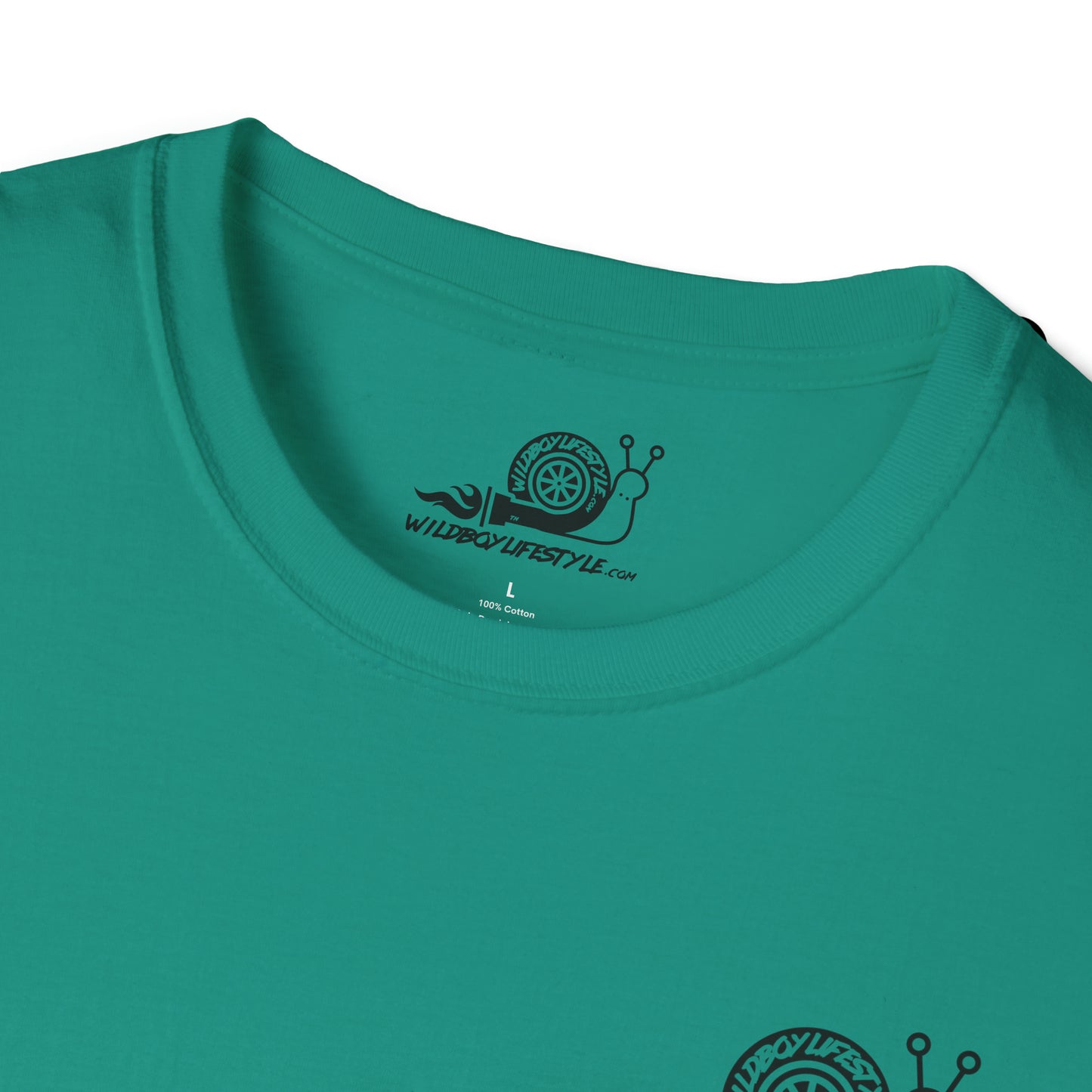 WILDBOYLIFESTYLE - Turbo Snail - GILDAN 64000 ULTRA SOFT - T-Shirt