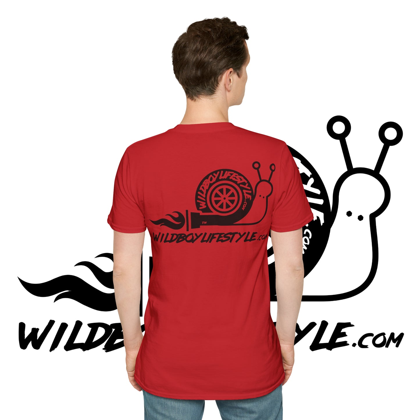 WILDBOYLIFESTYLE - Turbo Snail - GILDAN 64000 ULTRA SOFT - T-Shirt