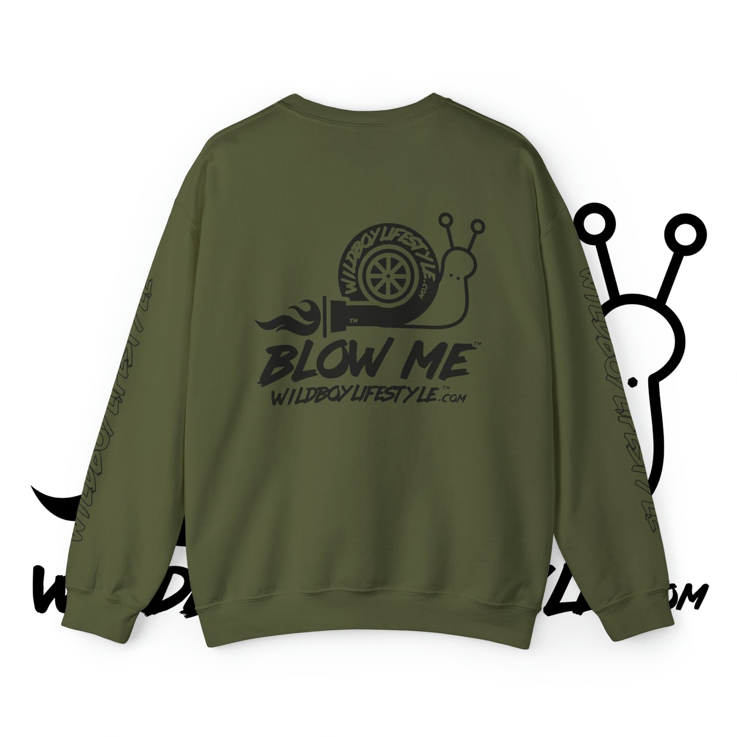 BLOW ME - Turbo Snail - GILDAN - Heavy Blend™ Sweatshirt